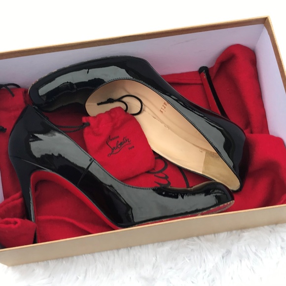Authentic Christian Louboutin Paris Women Pumps Bl - Picture 8 of 8